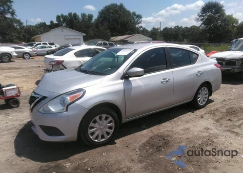 2019 Nissan Versa 1.6 Sv from USA, damaged, VIN 3N1CN7AP5KL881533